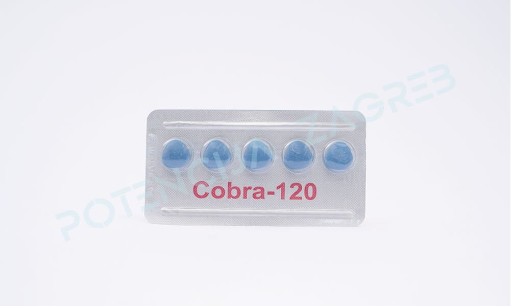 Cobra tablete za potenciju (plave) 120mg Potencija Zagreb tablete